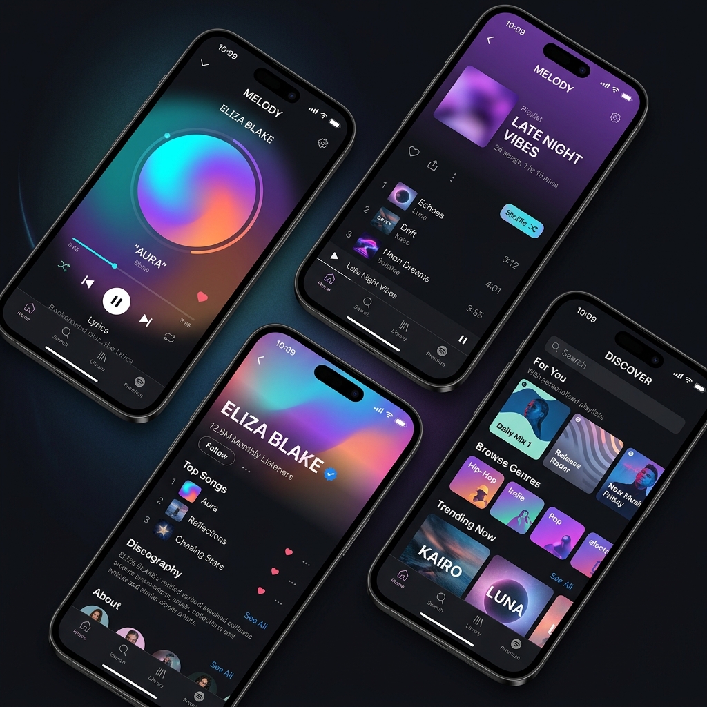 Music Streaming — Melody App