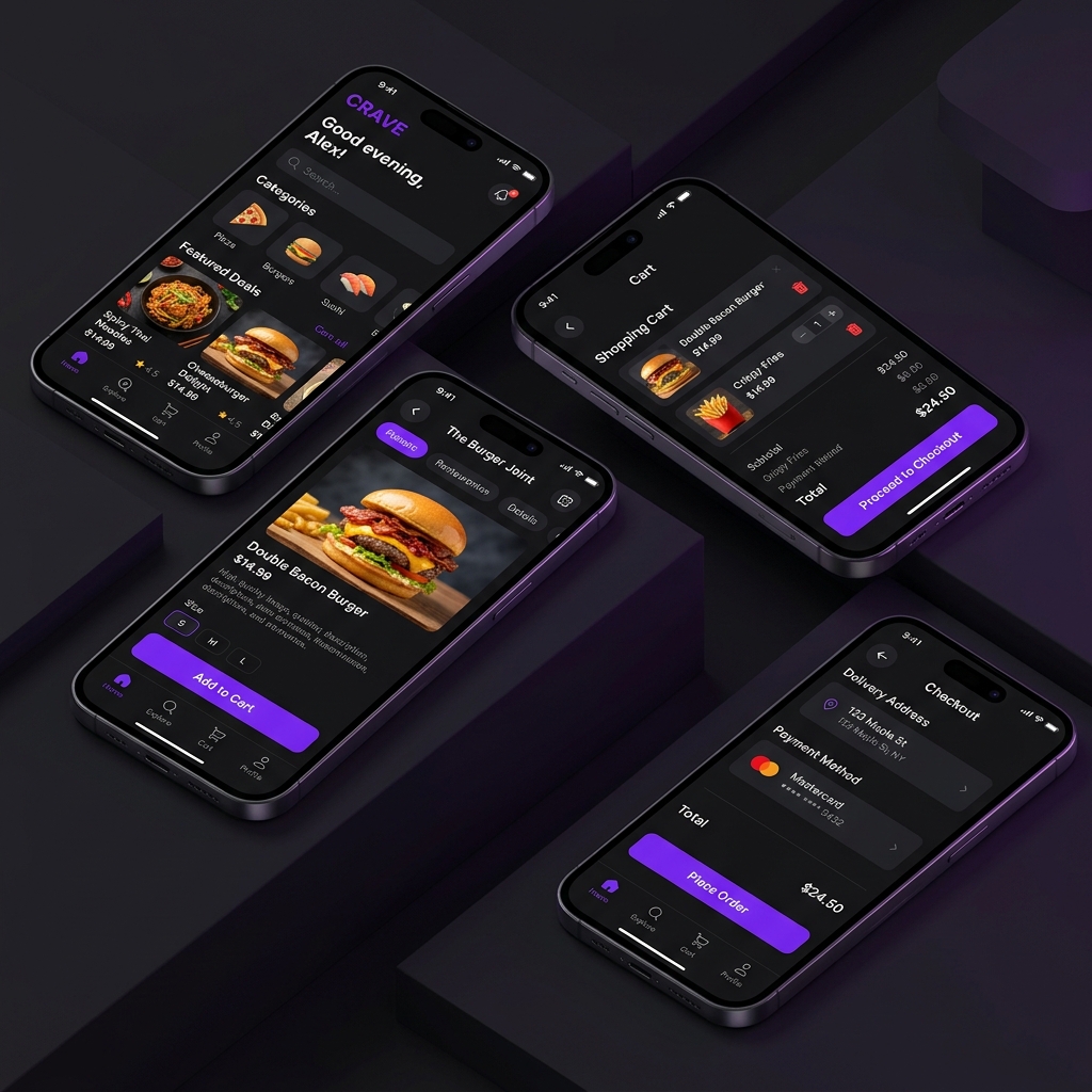 Food Delivery — Crave App